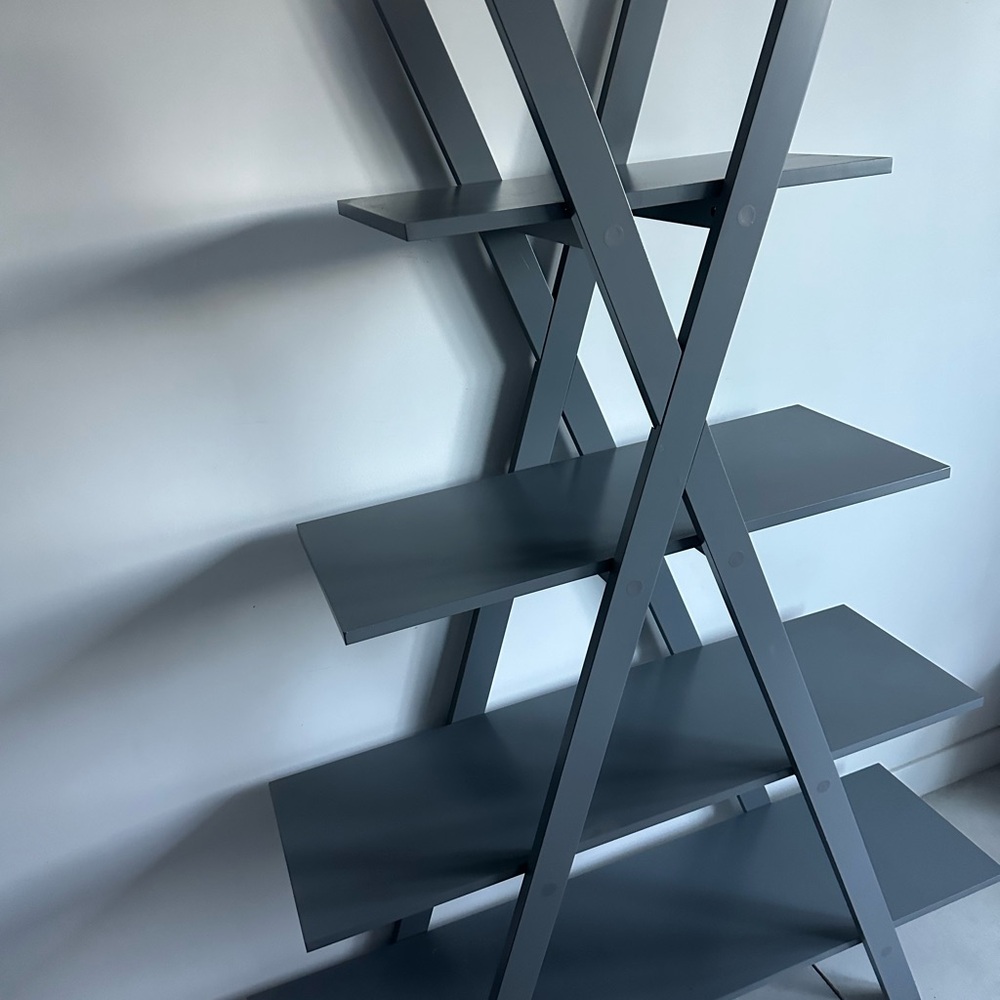 Gray Geometric Display Shelves. 
Pick up in Palm Springs ONLY